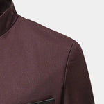 Elegant Collar Jacket - Cross & Crown