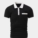 Elegant Golf Polo Shirt - Cross & Crown