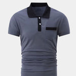 Elegant Golf Polo Shirt - Cross & Crown
