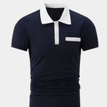 Elegant Golf Polo Shirt - Cross & Crown
