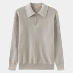 Essential Half Zip Pullover Sweater - Cross & Crown