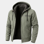 Essential Hooded Work Jacket - Cross & Crown