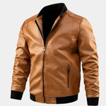 Essential Leather Jacket - Cross & Crown
