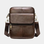 Essential Leather Shoulder Bag - Cross & Crown