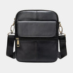 Essential Leather Shoulder Bag - Cross & Crown