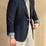 Essential Nautical Seersucker Blazer - Cross & Crown