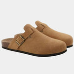 Essential Suede Clogs - Cross & Crown