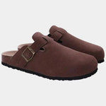 Essential Suede Clogs - Cross & Crown