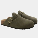 Essential Suede Clogs - Cross & Crown