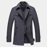 Essential Wool Blend Coat - Cross & Crown