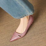 Isadora Genuine Leather Heels