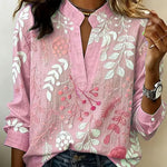 EDEN CHIC HIGH-NECK BLOUSE