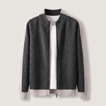 FERRARA CASHMERE ZIP-THROUGH JACKET