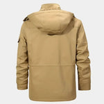 Fleece Hooded Bomber Jacket - Cross & Crown