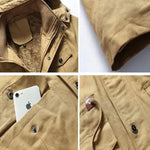 Fleece Hooded Bomber Jacket - Cross & Crown