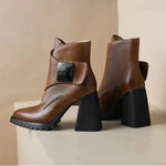 Aziel Leather Boots