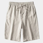 Gris Mariner Linen Shorts - Cross & Crown