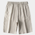 Gris Mariner Linen Shorts - Cross & Crown