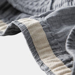 Gris Mariner Linen Shorts - Cross & Crown