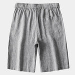 Gris Mariner Linen Shorts - Cross & Crown