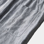 Gris Mariner Linen Shorts - Cross & Crown