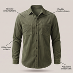 HARRIS CLASSIC CORDUROY SHIRT