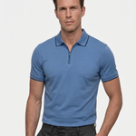 Regis Quarter Zip Polo – Cross & Crown
