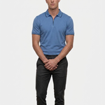Regis Quarter Zip Polo – Cross & Crown