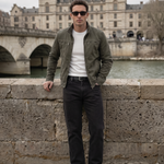 Valmont Vintage Olive Field Jacket - Cross & Crown