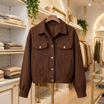 FIORA CORDUROY LANTERN JACKET