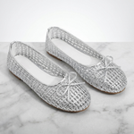 AURELIA SILVER COMFORT SANDALS