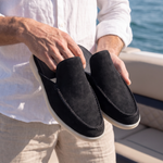 Atlas Genuine Leather Slippers – Cross & Crown