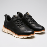 CAVENDISH WINGTIP LEATHER TRAINERS