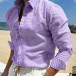 ORMSWELL STRIPED LONG-SLEEVE SHIRT