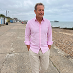 ORMSWELL STRIPED LONG-SLEEVE SHIRT