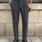 Minimalist Old Money Trousers - Cross & Crown