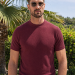 Casual Knit T-Shirt - Cross & Crown