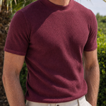 Casual Knit T-Shirt - Cross & Crown