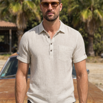 Essential Linen Shirt - Cross & Crown