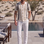 Sunset Groove Polo – Cross & Crown