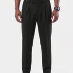 Premium Classic Elastic Trousers - Cross & Crown