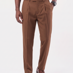 Premium Classic Elastic Trousers - Cross & Crown