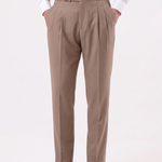 Classic Genova Sidetab Trousers - Cross & Crown