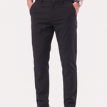 Essencial Stretch Trousers - New Elastic Waist - Cross & Crown
