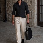 Linen Noire Set - Cross & Crown