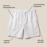 ROTHBURY RELAXED LINEN SHORTS