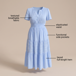 CELESTE RELAXED MAXI DRESS