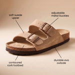 WETHERBY CORK FOOTBED MULES