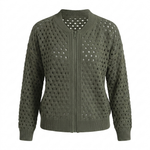 GWENDOLINE OPENWORK KNIT JACKET