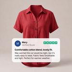 ZARA BUTTON FRONT BLOUSE